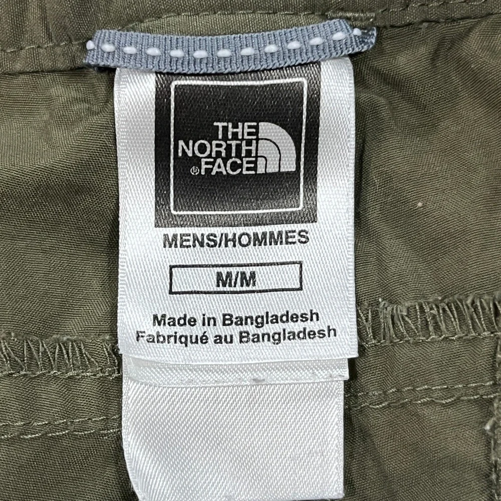 The North Face Cargo Pants Mens Medium Green Convertible Hiking Utility ANL2